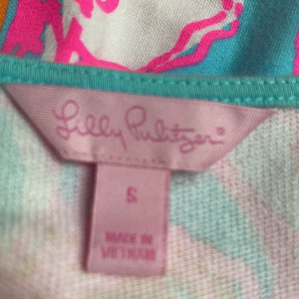 LILLY PULITZER DRESS S  | PEEP KEYHOLE OPEN BACK DRESS S | luxury summer dress S - Picture 8 of 8